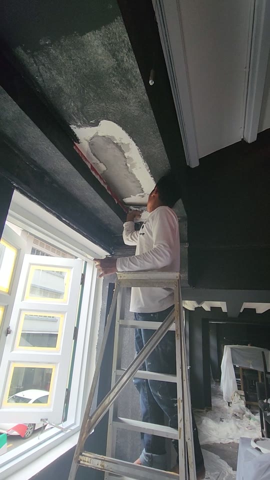 Plastering the walls (part 2)